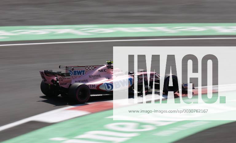 French Formula One driver Esteban Ocon of Force India during the qualification of the Formula One Mexico s Grand Prix at the Hermanos Rodriguez racetrack, in Mexico City, Mexico, 28 October 2017. Mexico s Formula One Grand Prix takes place on 29 October 2017. Mexico Formula One Grand Prix !ACHTUNG: NUR REDAKTIONELLE NUTZUNG!