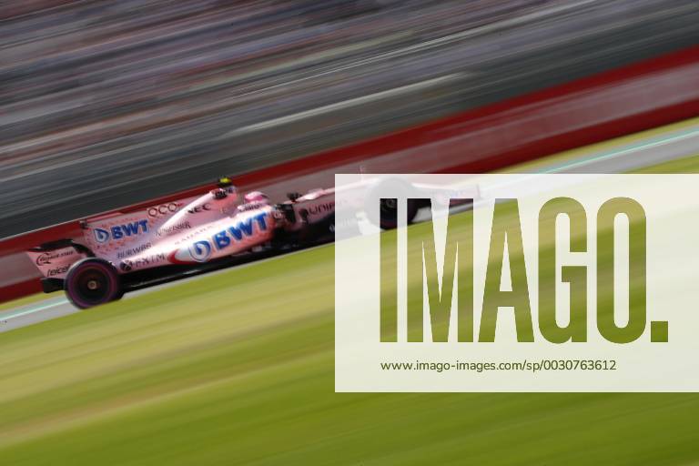 French Formula One driver Esteban Ocon of Force India during the qualification of the Formula One Mexico s Grand Prix at the Hermanos Rodriguez racetrack, in Mexico City, Mexico, 28 October 2017. Mexico s Formula One Grand Prix takes place on 29 October 2017. Mexico Formula One Grand Prix !ACHTUNG: NUR REDAKTIONELLE NUTZUNG!