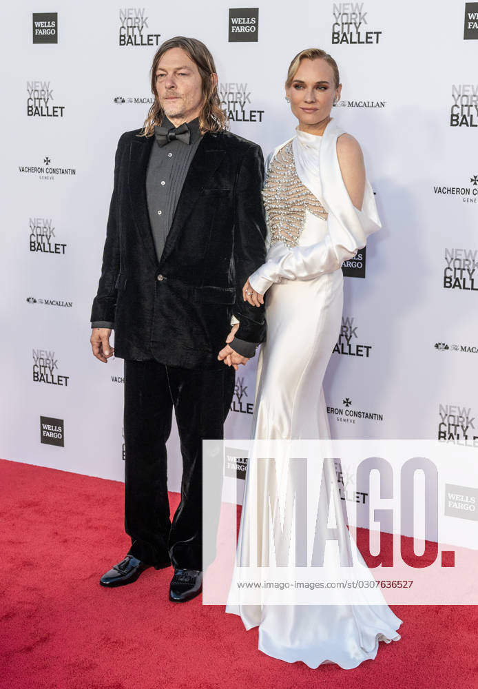 New York City Ballet’s 2023 Fall Fashion Gala Norman Reedus and Diane Kruger wearing dress by Givenchy attend New York City Ballet’s 2023 Fall Fashion Gala celebratingthe company s 75th Anniversary by honoring co-founding choreographers George Balanchine and Jerome Robbins at David H. Koch Theater in New York New York New York United States