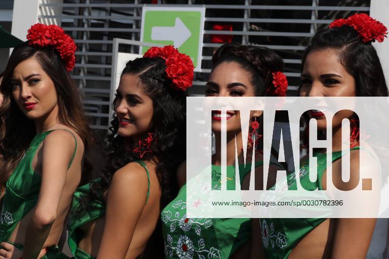 Formel 1, GP Mexiko, Grid Girls 29.10.2017 - Grid Girls Mexican Grand Prix, Mexico City 26 - 29 October 2017 29.10.2017 - Grid Girls