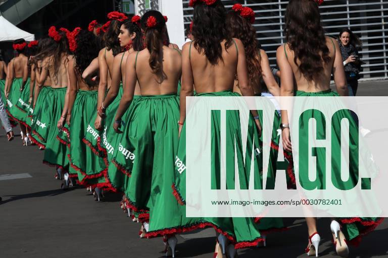 Formel 1, GP Mexiko, Grid Girls 29.10.2017 - Grid Girls Mexican Grand Prix, Mexico City 26 - 29 October 2017 29.10.2017 - Grid Girls