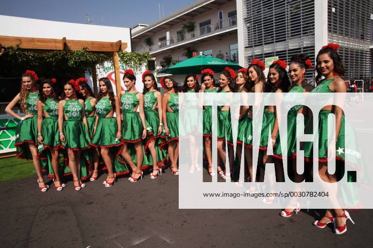 Formel 1, GP Mexiko, Grid Girls 29.10.2017 - Grid Girls Mexican Grand Prix, Mexico City 26 - 29 October 2017 29.10.2017 - Grid Girls