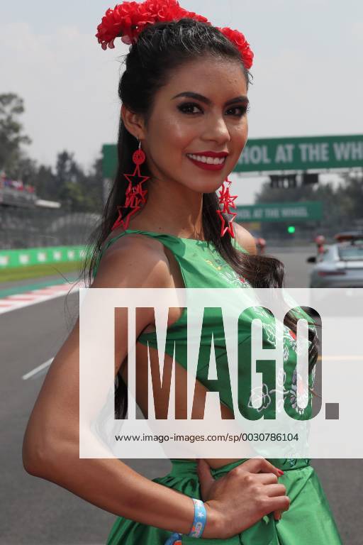 Formel 1, GP Mexiko, vor dem Start 29.10.2017 - Grid Girl Mexican Grand Prix, Mexico City 26 - 29 October 2017 29.10.2017 - Grid Girl