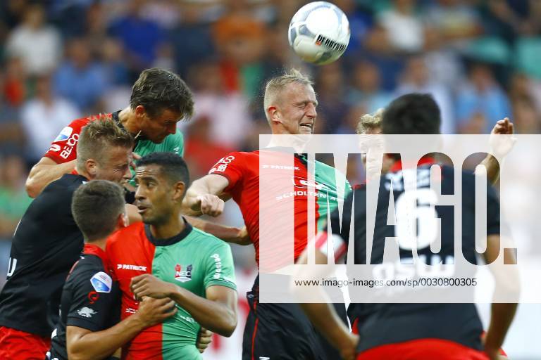Nijmegen NEC Excelsior Football Ears Divisia season 2015 2016 12 08 2015 NEC player Sjoerd Ars M headed NEC Excelsior