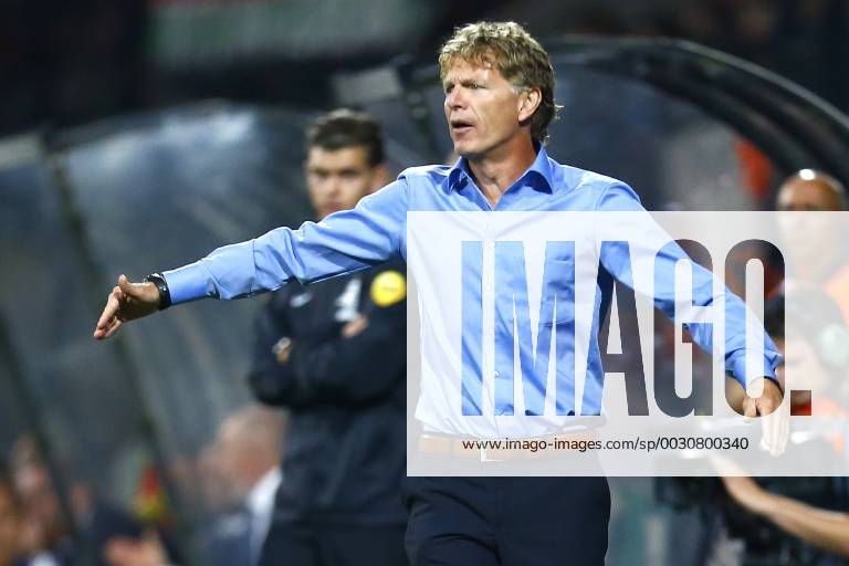 Nijmegen NEC Excelsior Football Ears Divisia season 2015 2016 12 08 2015 Excelsior trainer Fons Groenendijk NEC Excelsior