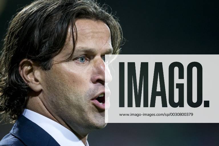 Nijmegen NEC Excelsior Football Eredivsie season 2015 2016 12 08 2015 Stadium the Goffert tension at NEC coach Ernest Faber NEC Excelsior
