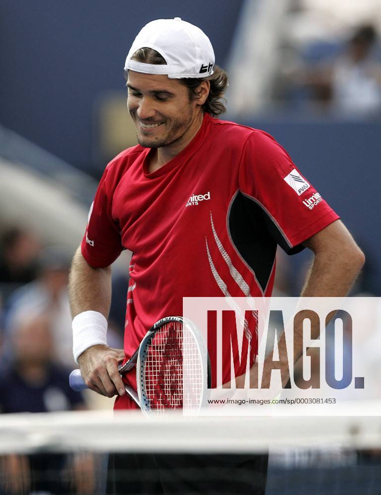 Thomas Haas (Deutschland) Tennis Herren US Open 2007, Grand Slam, ATP Tour Einzelbild Flushing Meadow New York, NY, N Y Freude, Tennis Herren US Open 2007, Grand Slam, ATP Tour Einzelbild Flushing Meadow New York, NY, N Y Freude,