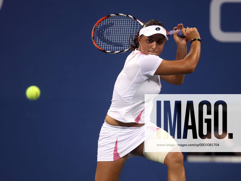 Tamira Paszek (Österreich) Tennis Damen US Open 2007, Grand Slam, WTA Tour Einzelbild Flushing Meadow New York, N Y, NY Dynamik, Tennis Damen US Open 2007, Grand Slam, WTA Tour Einzelbild Flushing Meadow New York, N Y, NY Dynamik,