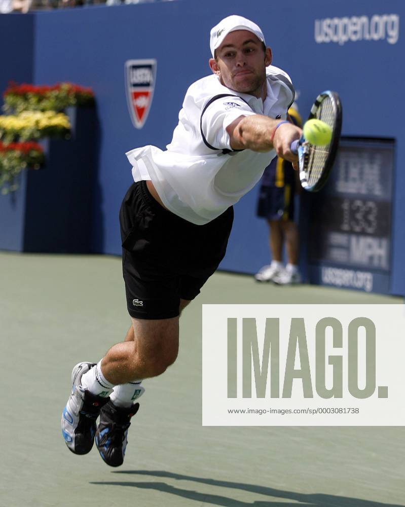 Andy Roddick (USA) Tennis Herren US Open 2007, Grand Slam, ATP Tour Einzelbild Flushing Meadow New York, N Y, NY Dynamik, Tennis Herren US Open 2007, Grand Slam, ATP Tour Einzelbild Flushing Meadow New York, N Y, NY Dynamik,