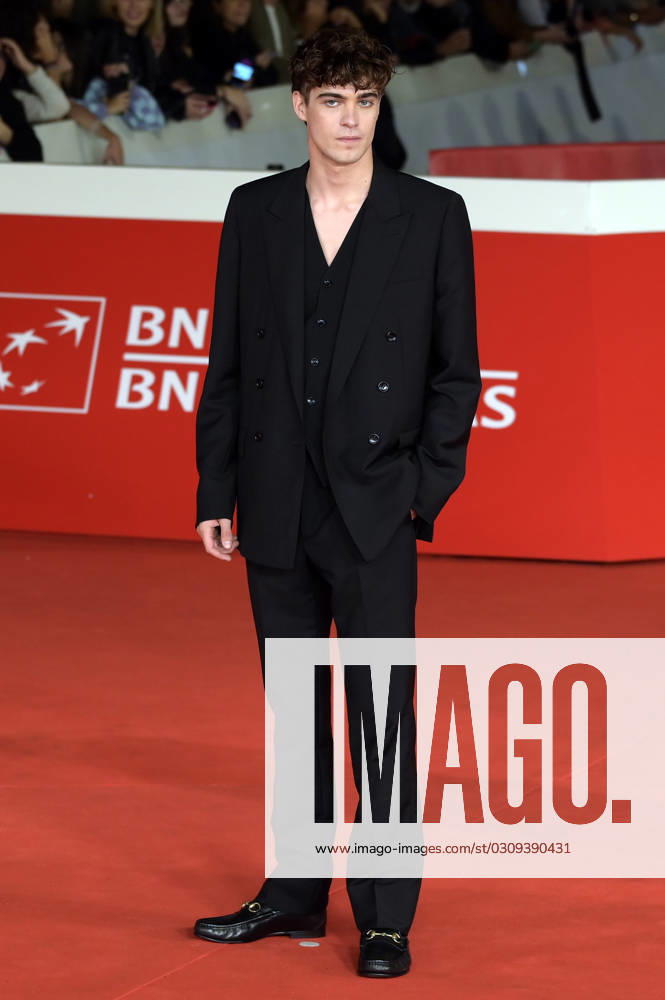 Lorenzo Zurzolo at the premiere of the feature film Diabolik chi sei at the 18 Rome International Film Festival Festa del Cinema di Roma 2023 at the Auditorium Parco della Musica Rome, 19 10 2023. Foto:xA.xM.xTinghinox xFuturexImagex diabolik_3019