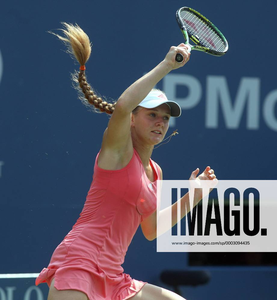 Anna Chakvetadze (Russland) Tennis Damen US Open 2007, Grand Slam, WTA Tour Einzelbild Flushing Meadow New York, NY, N Y Dynamik, Tennis Damen US Open 2007, Grand Slam, WTA Tour Einzelbild Flushing Meadow New York, NY, N Y Dynamik,