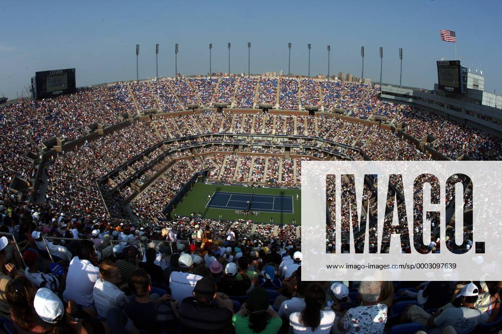 Ausverkauftes Arthur Ashe Stadium während der US Open 2007 in New York Tennis Herren US Open 2007, Grand Slam, ATP Tour Totale Flushing Meadow New York, N.Y. Tennis Herren US Open 2007, Grand Slam, ATP Tour Totale Flushing Meadow New York, N.Y.