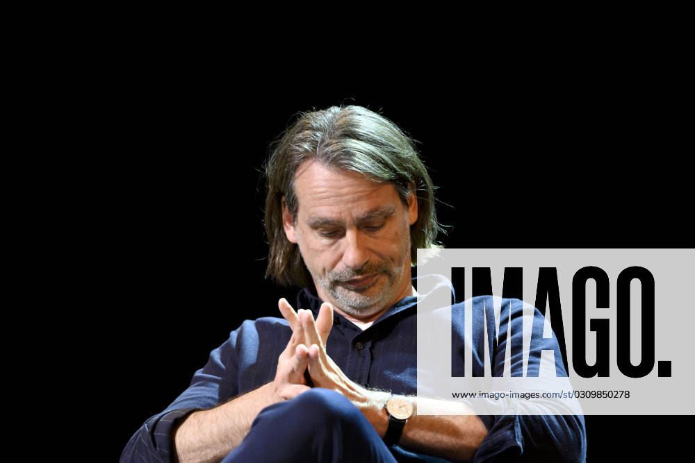 Philosopher Richard David Precht at lit Cologne 2023 event How much morality can politics and society tolerate in the Sartory Hall The philosopher and book author has resigned an honorary professorship after accusations of anti-Semitism to a podcast Cologne, 06 03 2023 NRW Germany