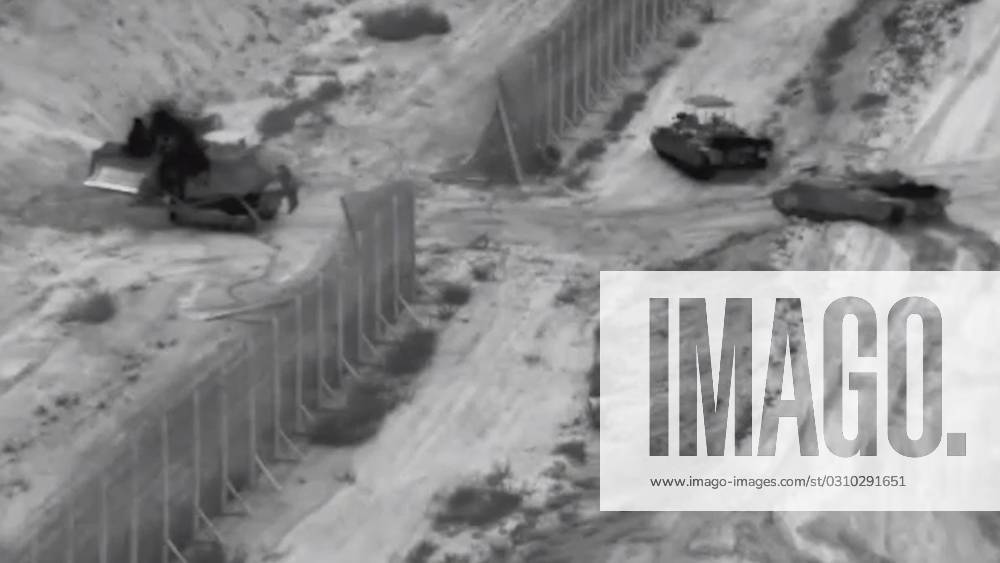 (231026) -- JERUSALEM, Oct. 26, 2023 -- This screenshot taken from a video released by the the Israel Defense Forces (IDF) shows Israeli forces conducting a raid in the northern Gaza Strip on Oct. 26, 2023. Israeli tanks and infantry raided the northern Gaza Strip in a predawn attack Thursday, the Israel Defense Forces (IDF) said in a statement. The military said that forces conducted a targeted raid using tanks in the northern Gaza Strip. According to the statement, the raid was part of preparations for the next stages of combat, in which Israel plans a ground offensive in Gaza. TO GO WITH Israeli tanks raid northern Gaza Strip: Army (FOCUS)MIDEAST-PALESTINIAN-ISRAELI CONFLICT-TANKS & INFANTRY-ATTACK XinxHua