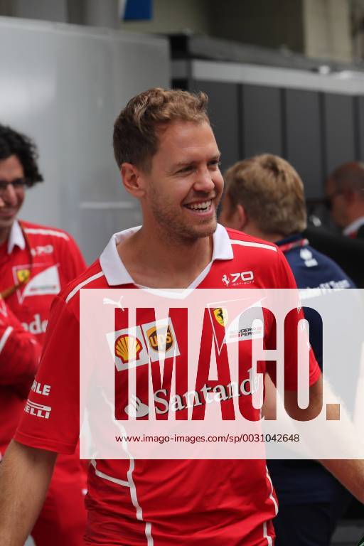 Sebastian Vettel (GER) Scuderia Ferrari SF70H Brazilian Grand Prix, Sao Paulo, Interlagos 9 - 12 November 2017 09.11.2017 - Sebastian Vettel (GER) Scuderia Ferrari SF70H