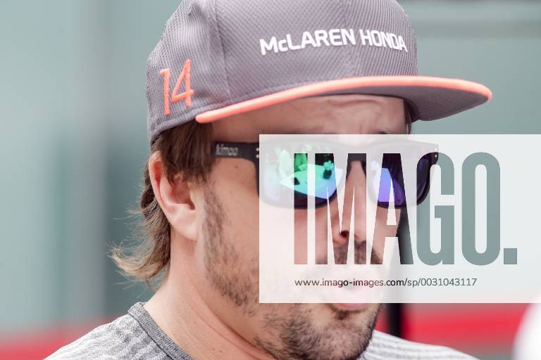 Sao Paulo, Brazil - Fernando Alonso, a McLaren driver in the pit of the Interlagos Autodrome in southern Sao Paulo on Thursday, 09, during preparations for the Brazilian Grand Prix of Formula 1, which takes place on Sunday, 12 Brazil F1 GP preparations - ZUMAo70_ 80792617st
