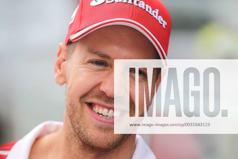 Sao Paulo, Brazil - Ferrari s German Sebastian Vettel in the pit of the Interlagos Autodrome in southern Sao Paulo on Thursday, 09, in preparation for the Brazilian Grand Prix Formula 1 race on Sunday, 12. Brazil F1 GP preparations - ZUMAo70_ 80792624st