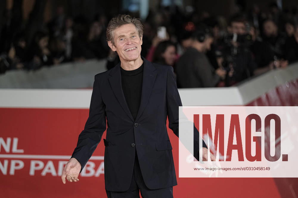 Red Carpet of Gonzo girl at 18th Rome Film Festival in Italy - 26 Oct 2023 Willem Dafoe attends a red carpet for the movie Gonzo girl during the 18th Rome Film Festival at Auditorium Parco Della Musica in Rome. Rome Italy