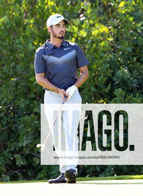Spanish golfer Javier Colomo competes at the PGA Golf Herren s OHL Classic at Mayakoba in Playa del Carmen, Quintana Roo, Mexico, 09 November 2017. The 11th edition of the tournament with a 7.1 million dollar award will grant the winner a direct pass to Augusta s Masters. OHL Classic at Mayakoba in Playa del Carmen !ACHTUNG: NUR REDAKTIONELLE NUTZUNG!