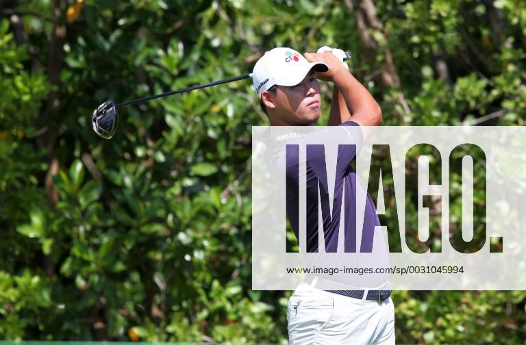 South Korean golfer Si Woo Kim competes at the PGA Golf Herren s OHL Classic at Mayakoba in Playa del Carmen, Quintana Roo, Mexico, 09 November 2017. The 11th edition of the tournament with a 7.1 million dollar award will grant the winner a direct pass to Augusta s Masters. OHL Classic at Mayakoba in Playa del Carmen !ACHTUNG: NUR REDAKTIONELLE NUTZUNG!