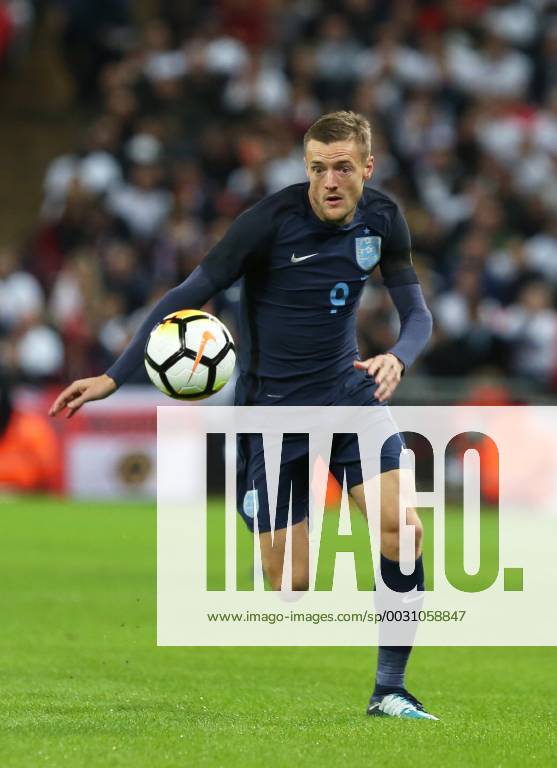 Jamie Vardy of England during the International Friendly Länderspiel match at Wembley Stadium, London. Picture date: November 10th 2017. Picture credit should read: Lee Mills Sportimage .