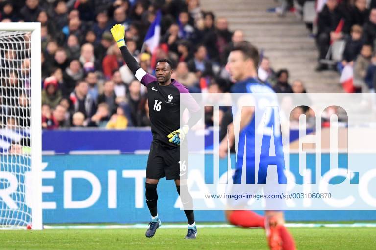 16 STEVE MANDANDA (fra) FOOTBALL : France vs Pays de Galles - Match amical de preparation de la Coupe du Monde 2018 - 10 11 2017 AnthonyBIBARD FEP Panoramic