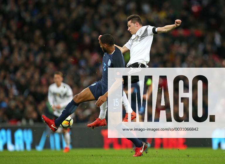 International Team England England at Wembley National Stadium London v Joe Gomez England against Julian Draxler Germany