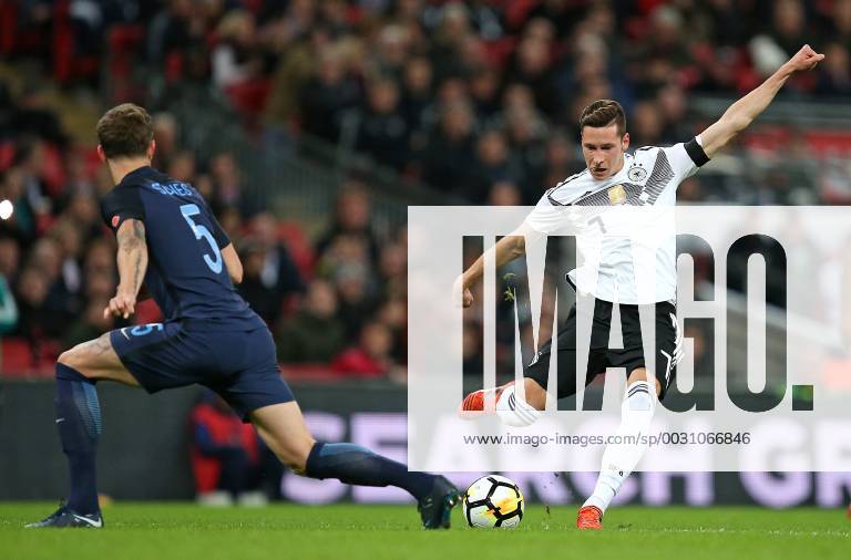 International Team England England at Wembley National Stadium London v John Stones England vs Julian Draxler Germany