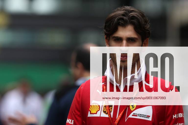 Antonio Giovinazzi (ITA) Scuderia Ferrari SF70H, Test Driver Brazilian Grand Prix, Sao Paulo, Interlagos 9 - 12 November 2017 11.11.2017 - Antonio Giovinazzi (ITA) Scuderia Ferrari SF70H, Test Driver