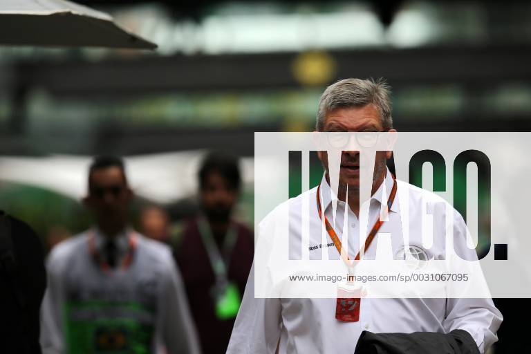 Ross Brawn (GBR) Formula One Managing Director of Motorsports Brazilian Grand Prix, Sao Paulo, Interlagos 9 - 12 November 2017 11.11.2017 - Ross Brawn (GBR) Formula One Managing Director of Motorsports