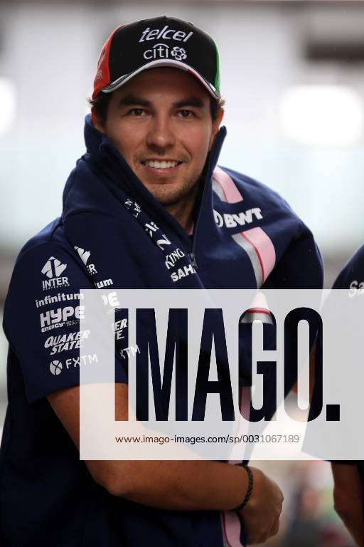 Sergio Perez (MEX) Sahara Force India F1 VJM010 Brazilian Grand Prix, Sao Paulo, Interlagos 9 - 12 November 2017 11.11.2017 - Sergio Perez (MEX) Sahara Force India F1 VJM010
