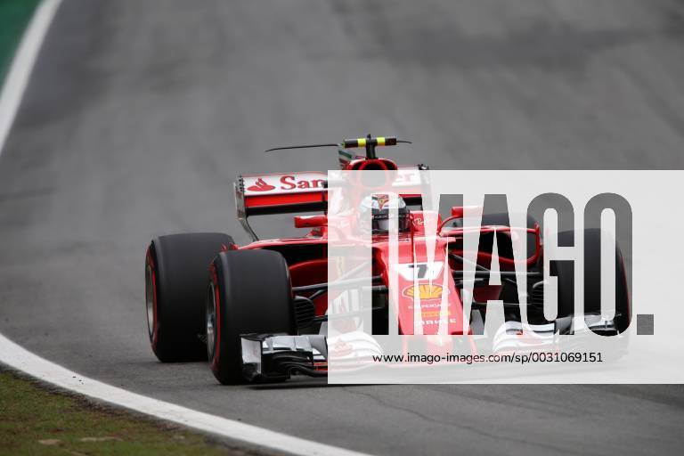 Free Practice 3, Kimi Raikkonen (FIN) Scuderia Ferrari SF70H Brazilian Grand Prix, Sao Paulo, Interlagos 9 - 12 November 2017 11.11.2017 - Free Practice 3, Kimi Raikkonen (FIN) Scuderia Ferrari SF70H