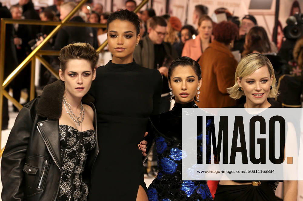 Bilder des Jahres 2023, Entertainment 10 Oktober Entertainment Themen der Woche KW43 November 20, 2019, London, United Kingdom: Kristen Stewart, Ella Balinska, Naomi Scott and director Elizabeth Banks attend the Charlies Angels UK Premiere at Curzon Mayfair in London. London United Kingdom - ZUMAs197 20191120_aab_s197_017