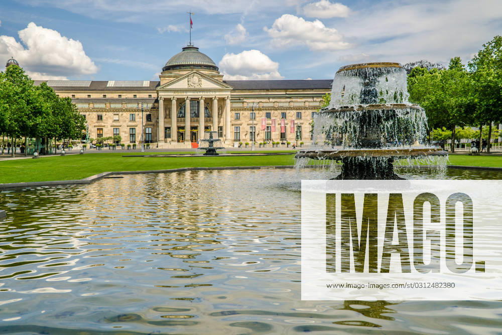 Kurhaus Wiesbaden Health Spa Wiesbaden, Germany - 2018-06-03: Casino Kurhaus of Wiesbaden