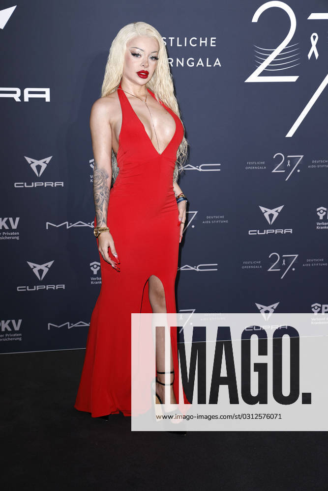 Katja Krasavice at the 27 Festive Opera Gala for the AIDS Foundation on 4 11 2023 in Berlin Festive Opera Gala 2023 for the AIDS Foundation in Berlin