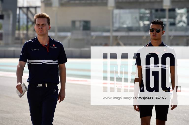 Pascal Wehrlein GER 94 Sauber F1 Team Ferrari Grand Prix of ABU DHABI 2017 Preparations Motorsport Formula 1 23 11 2017 ABU DHABI