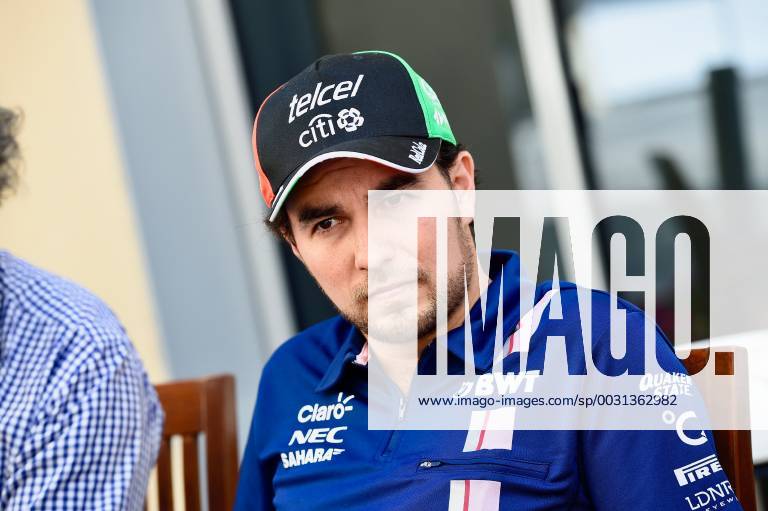 Sergio Perez MEX 11 Sahara Force India F1 Team Grand Prix of ABU DHABI 2017 Preparations Motorsport Formula 1 23 11 2017 ABU DHABI
