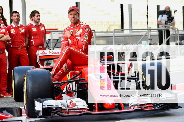Sebastian Vettel GER 5 Scuderia Ferrari Grand Prix of ABU DHABI 2017 Preparations Motorsport Formula 1 23 11 2017 ABU DHABI