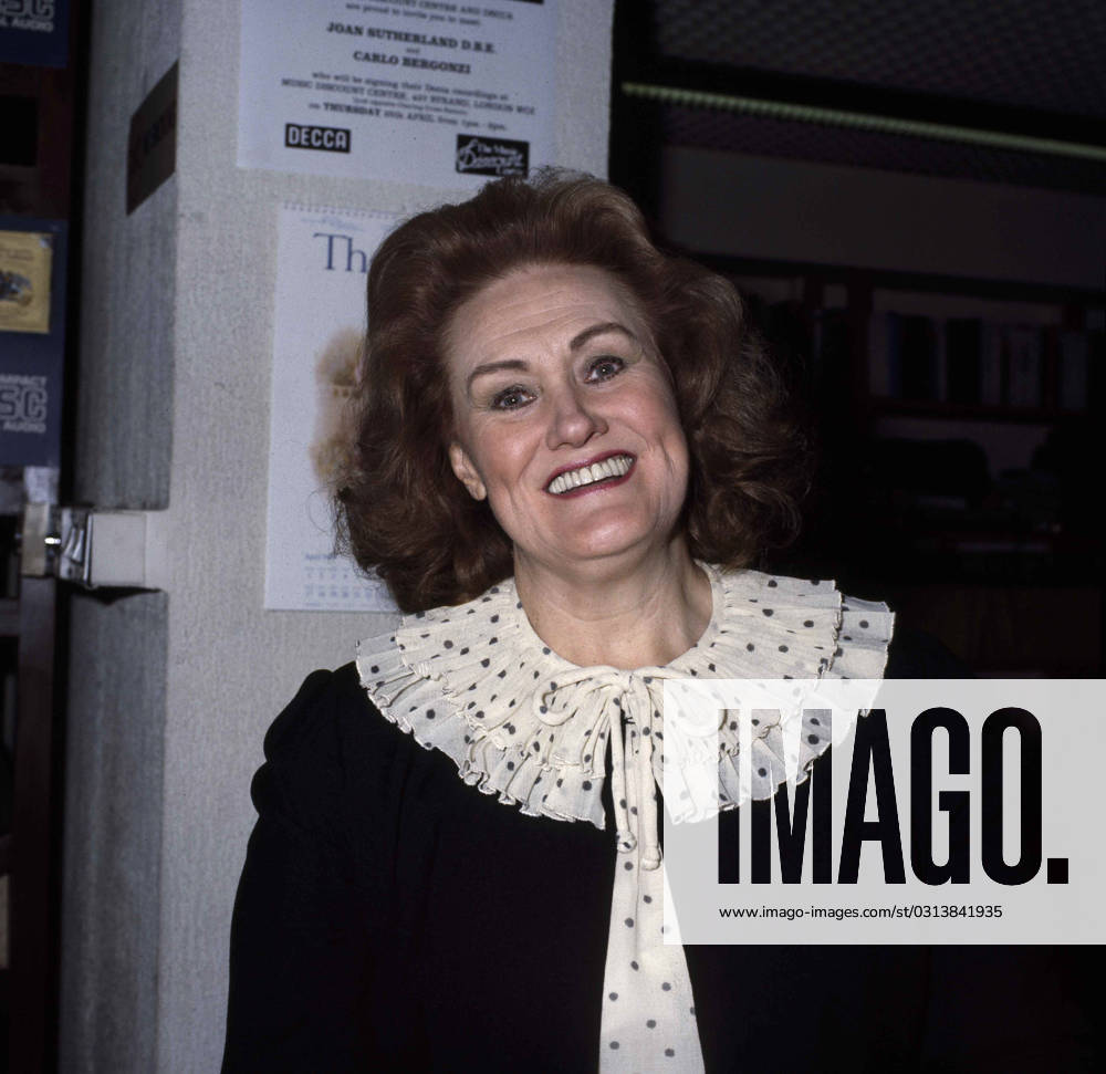 Dame Joan Sutherland, opera singer Dame Joan Sutherland, opera singer, Credit:RP Avalon