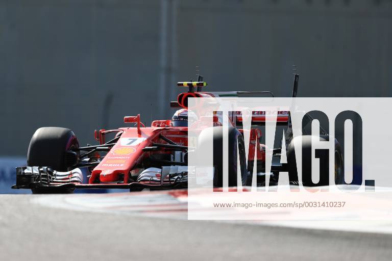 24th November 2017, Yas Marina Circuit, Abu Dhabi, UAE; Abu Dhabi Formula One Grand Prix, Friday free practice; Kimi Raikkonen - Scuderia Ferrari ActionPlus11955332