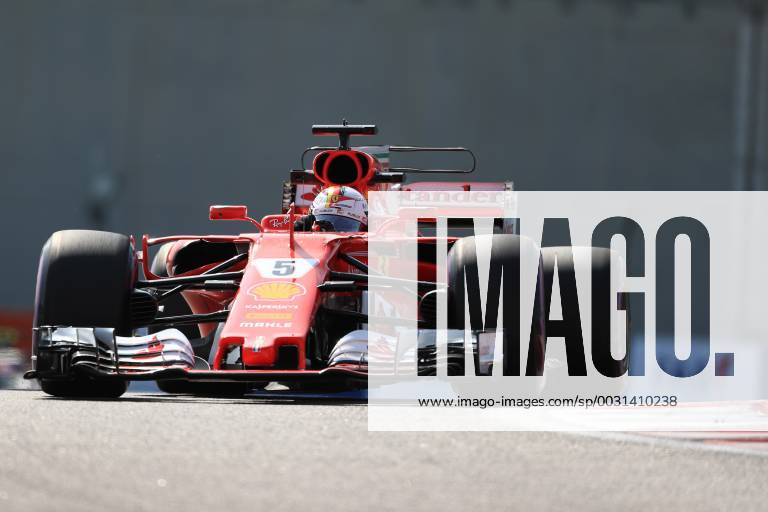 24th November 2017, Yas Marina Circuit, Abu Dhabi, UAE; Abu Dhabi Formula One Grand Prix, Friday free practice; Sebastian Vettel - Scuderia Ferrari ActionPlus11955333