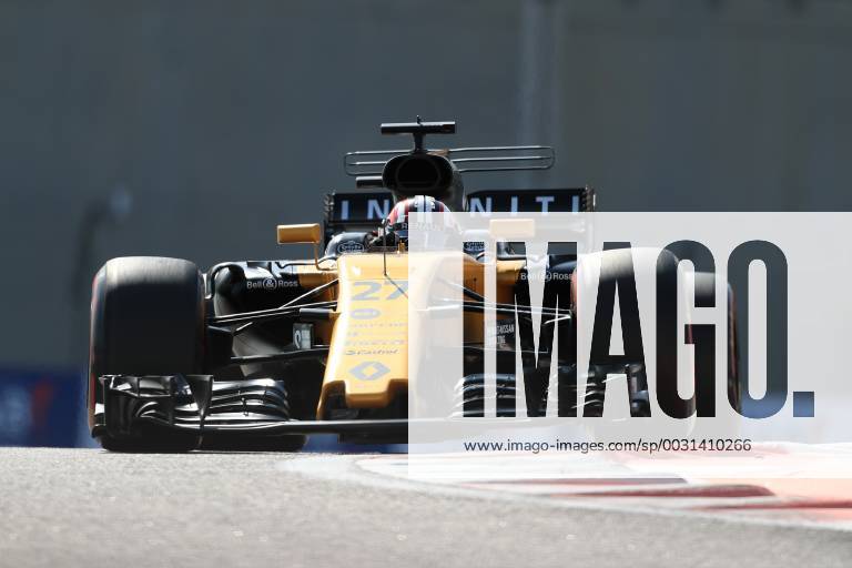 24th November 2017, Yas Marina Circuit, Abu Dhabi, UAE; Abu Dhabi Formula One Grand Prix, Friday free practice; Nico Hulkenberg - Renault F1 Team ActionPlus11955361