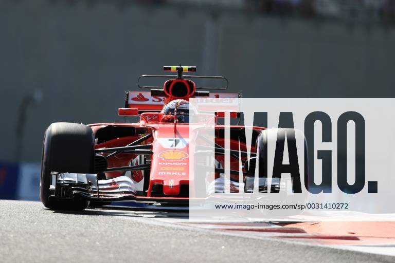 24th November 2017, Yas Marina Circuit, Abu Dhabi, UAE; Abu Dhabi Formula One Grand Prix, Friday free practice; Kimi Raikkonen - Scuderia Ferrari ActionPlus11955367
