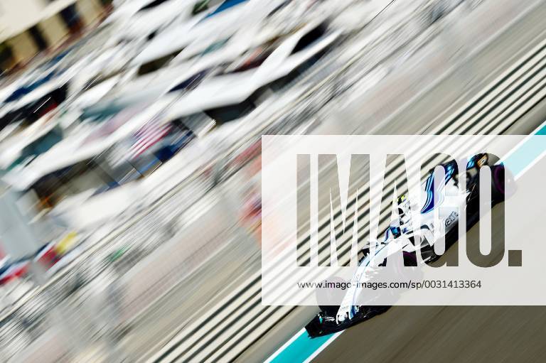 Lance Stroll CAN 18 Williams Martini Racing Grand Prix of ABU DHABI 2017 1st Free Practice of Motorsport Formula 1 24 11 2017 ABU DHABI