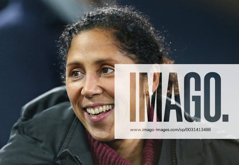 Football Women International Germany France in the SchücoArena Bielefeld National coach Steffi Jones Germany