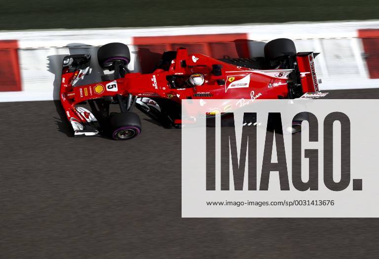 Motorsports: FIA Formula One World Championship WM Weltmeisterschaft 2017, Grand Prix of Abu Dhabi, 5 Sebastian Vettel (GER, Scuderia Ferrari), Abu Dhabi United Arab Emirates