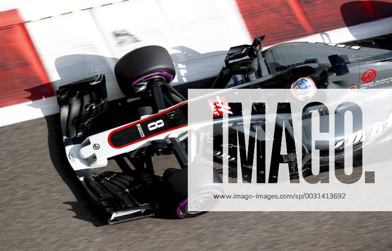 Motorsports: FIA Formula One World Championship WM Weltmeisterschaft 2017, Grand Prix of Abu Dhabi, 8 Romain Grosjean (FRA, Haas F1 Team), Abu Dhabi United Arab Emirates