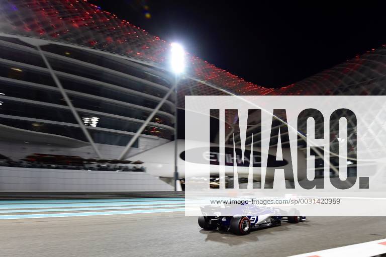 Marcus Ericsson SWE 9 Sauber F1 Team Ferrari Grand Prix of ABU DHABI 2017 2nd Free Practice of Motorsport Formula 1 24 11 2017 ABU DHABI