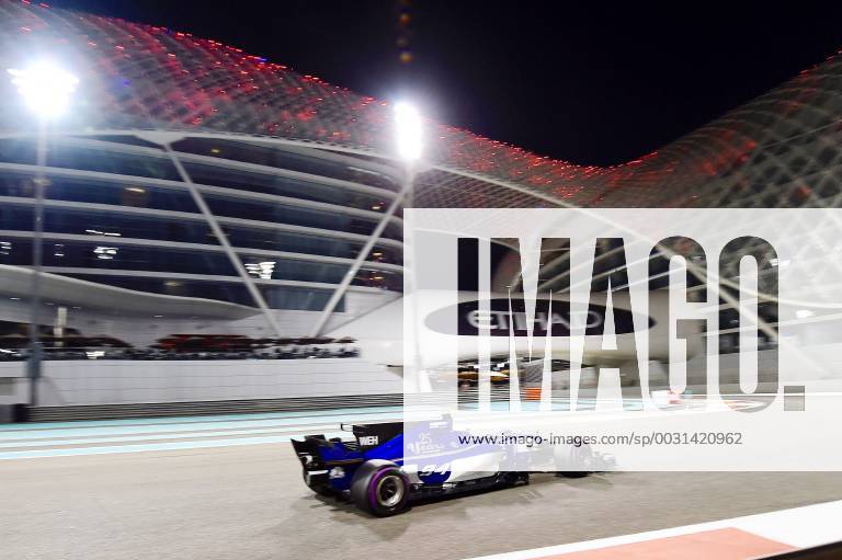 Pascal Wehrlein GER 94 Sauber F1 Team Ferrari Grand Prix of ABU DHABI 2017 2nd Free Practice Motor Racing Formula 1 24 11 2017 ABU DHABI