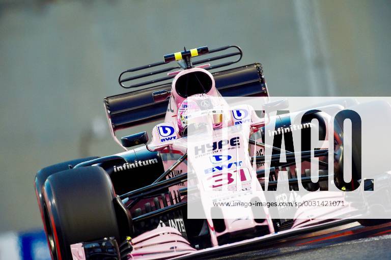 Esteban Ocon FRA 31 Sahara Force India F1 Team Grand Prix of ABU DHABI 2017 2nd Free Practice Motor Racing Formula 1 24 11 2017 ABU DHABI